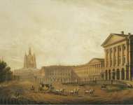 Beggrov Karl Petrovich View of the Smolny Institute  - Hermitage